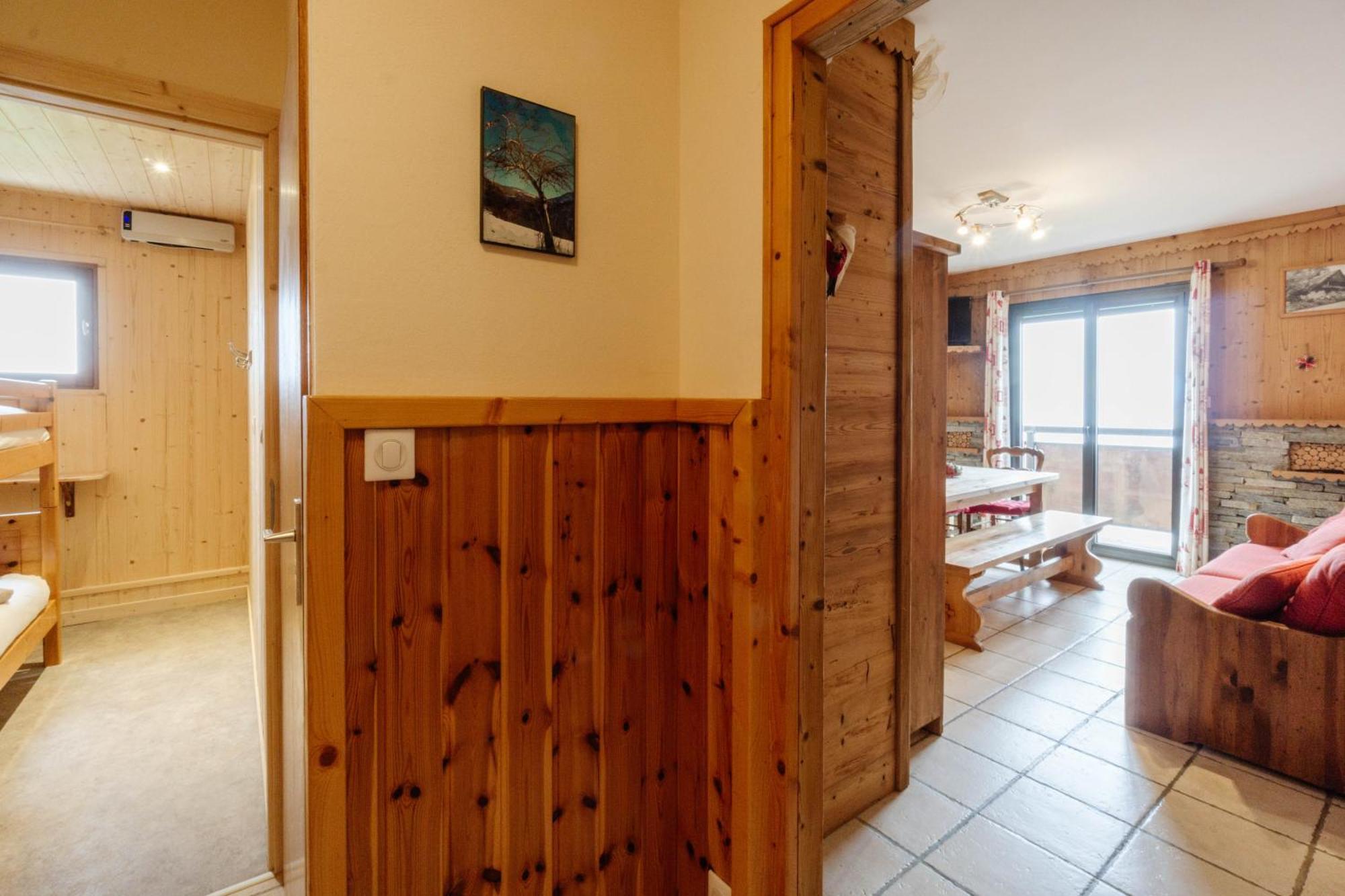 Apartamento Le Col Panoramic Fontcouverte-la-Toussuire Exterior foto