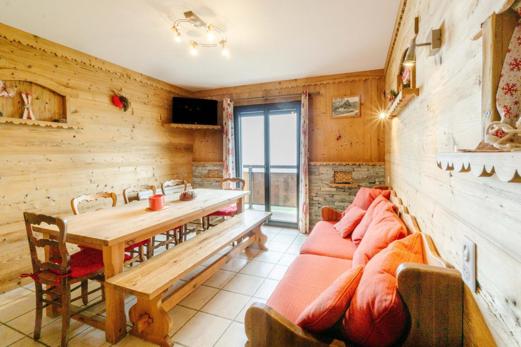 Apartamento Le Col Panoramic Fontcouverte-la-Toussuire Exterior foto