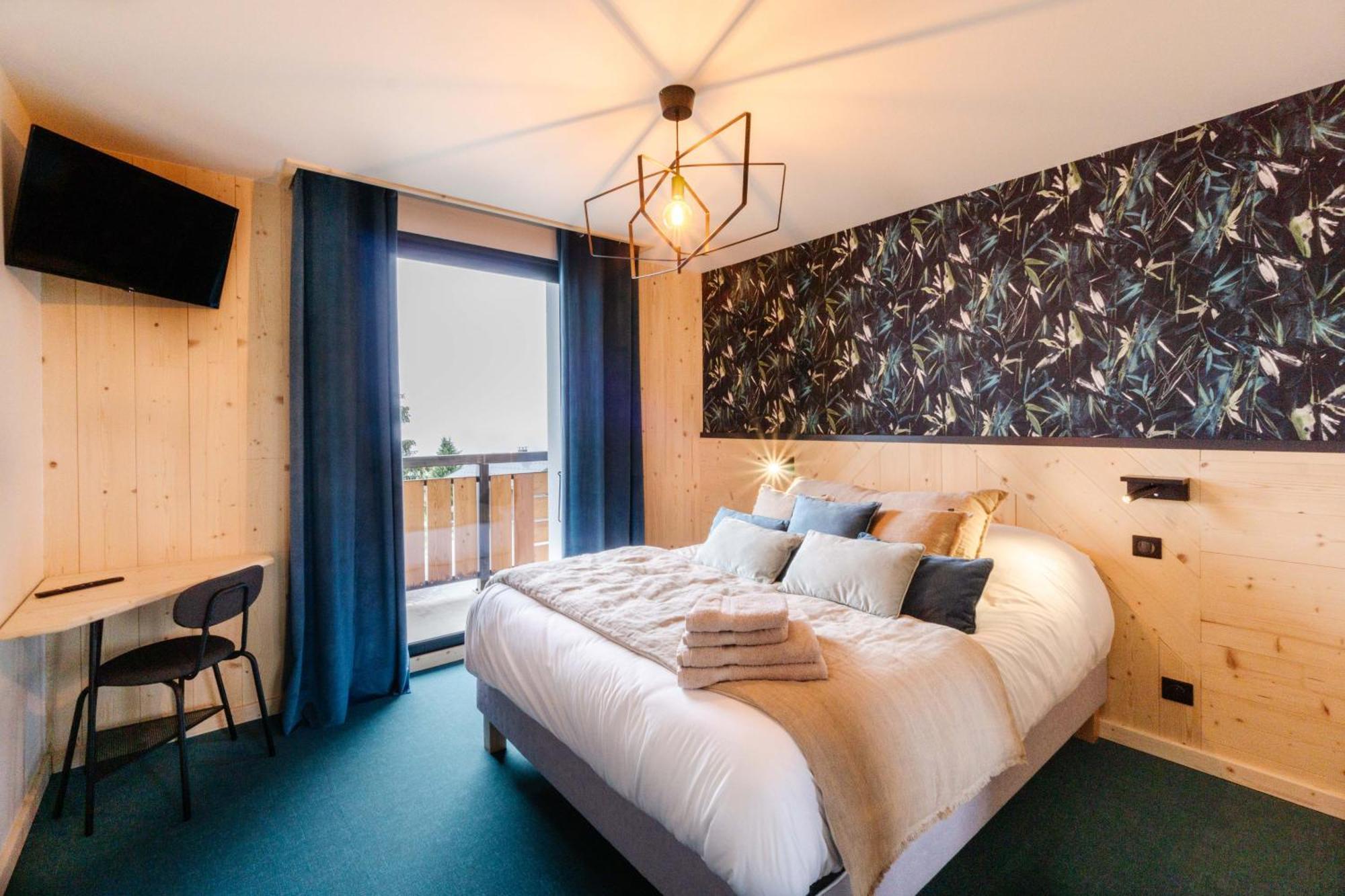 Apartamento Le Col Panoramic Fontcouverte-la-Toussuire Exterior foto